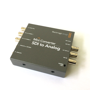 MiniConverter SDI to Analog 上面